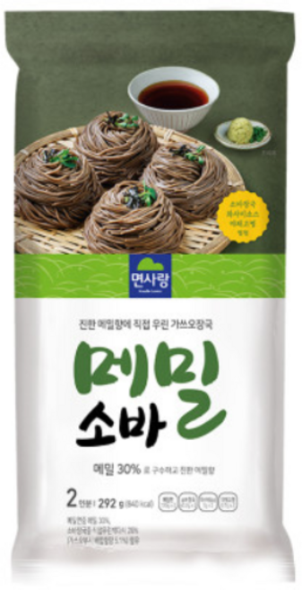 면사랑 메밀소바 2인, 292g, 1개