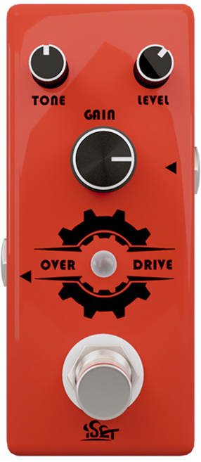 ISET 기타 이팩터 디스토션 오버드라이브 딜레이 코러스, 1개, PD-8