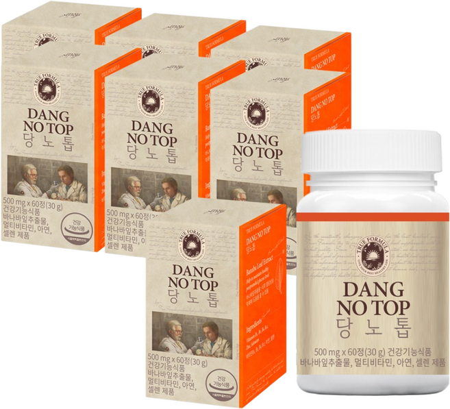 트루포뮬러 당노톱, 60정, 7개