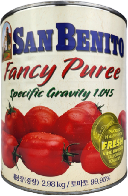 산베니토 팬시 토마토 퓨레 2.98kg, 1개