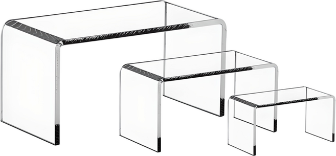 브라보 아크릴 진열대 받침대 피규어 디스플레이, 05. 120x100x100, 1개, 투명