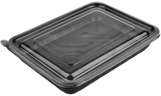 엠엔피 일회용 도시락통 1회용 도시락 고급 도시락용기 MP-006 1칸, 1개, 50세트