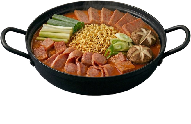 참명가 간편한끼 국내산 모듬햄 듬뿍 얼큰한 부대찌개, 2개, 350g