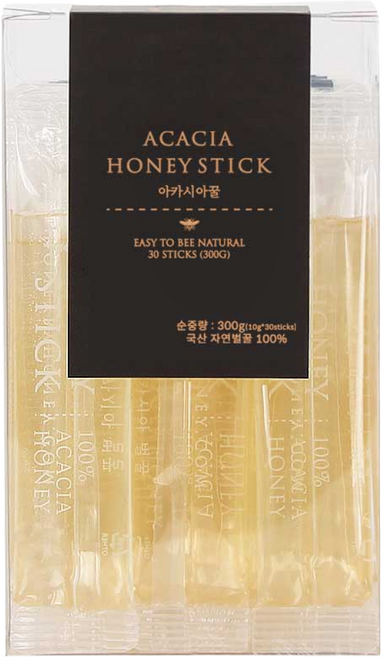 허니바이허니 아카시아 허니스틱 30p, 300g, 1개