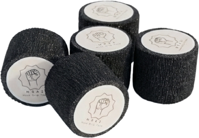 (4+1) 므라즈 크로스핏 훅그립테이프 블랙, 5개