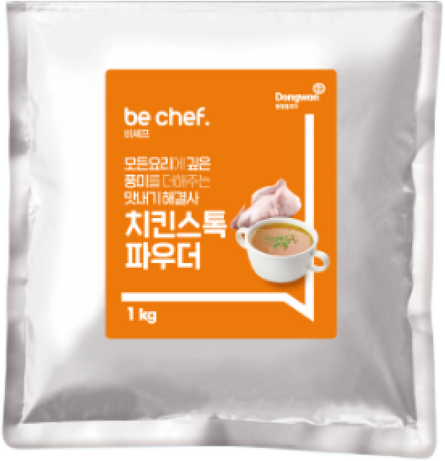 동원 홈푸드 비셰프 치킨스톡파우더 1KGx10봉지 BOX 맛내기용 분말 가루, 10개, 1kg