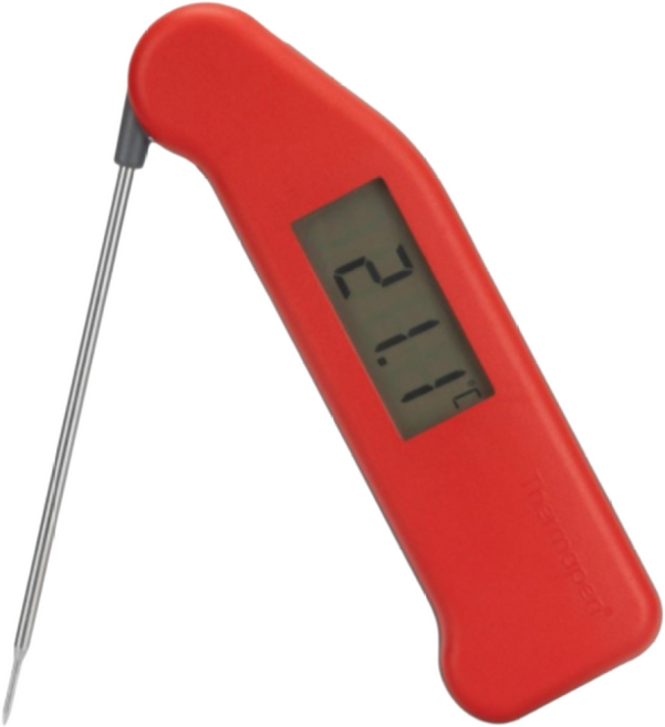 ETI 탐침온도계 써마펜 클래식 레드 (231-247), 1개