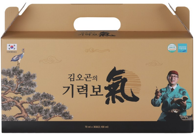 김오곤원장의 기력보 12가지 한약재 십전대보 진액 액기스 건강즙, 2.1L, 1개