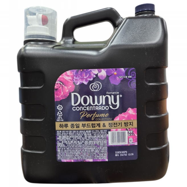 다우니 업그레이드 섬유유연제 로맨스 본품, 8.5L, 1개
