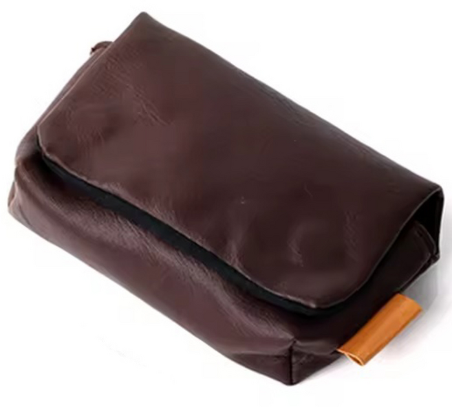 리코 GR3 케이스 카메라 파우치 GR2 GR3X 소니 zv 케이스 카메라 가죽 파우치 커버, 브라운_카메라 파우치, 1개