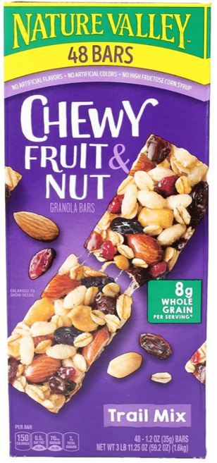 네이쳐밸리 Nature Valley 츄이 트레일믹스 그래놀라바, 35g, 30개