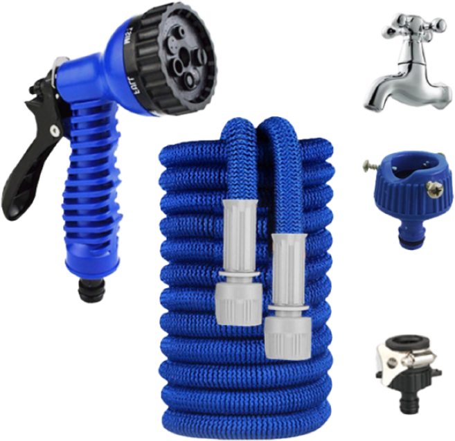 신형 신축 매직호스 물호스세트 수도고압 세차 호수 물호수, 선택02.신형매직호스15m풀세트, 1개