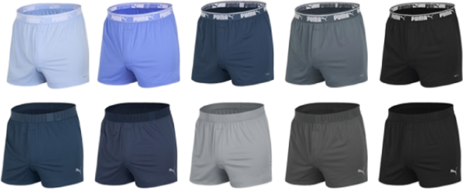 NEW 최신상/빅사이즈 포함[푸마 바디웨어] 남성 뉴 하이브리드 핏 박서 니트 트렁크 10종세트