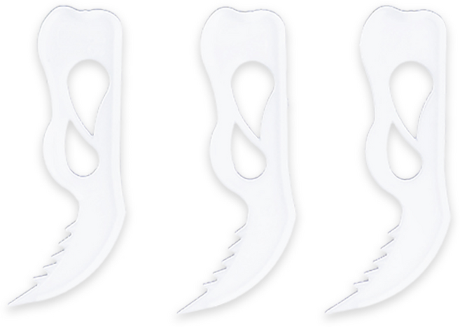 TYP 일회용 미니랩칼 국산실링칼 흰색 5000개, 1세트, 5000개입