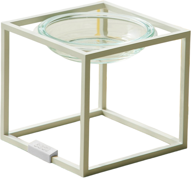 3651 츄릅식기 고양이 습식전용 식기, 1개, 퓨어 화이트