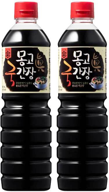 몽고진간장 국간장, 900ml, 2개
