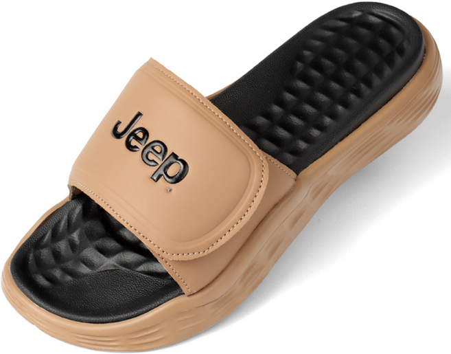 JEEP 지프 라운드 쿠션 슬리퍼