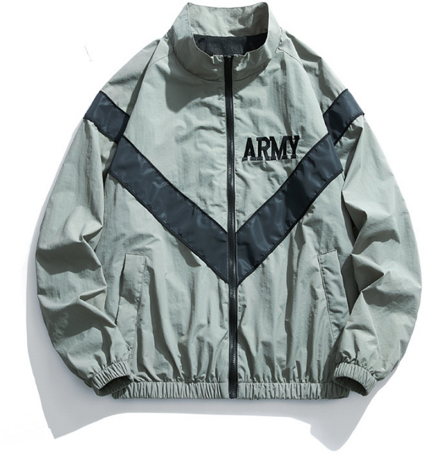 더킹맨 남녀공용 봄 가을 바시티 스타디움 바람막이 빈티지 점퍼