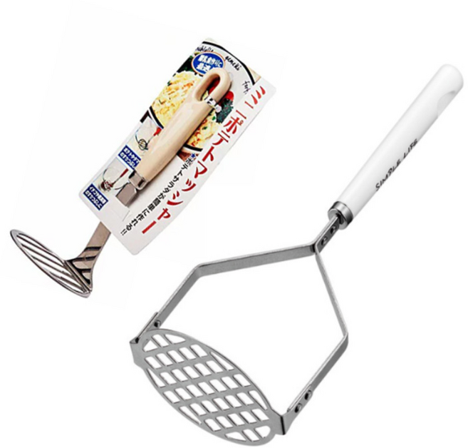 일제 감자으깨기세트 (대1+소1) 삶은 야채다지기 포테이토매셔