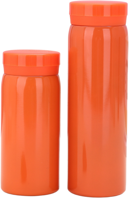 램프의지니 미니 보온보냉 텀블러, 1개, 300ml, 오렌지