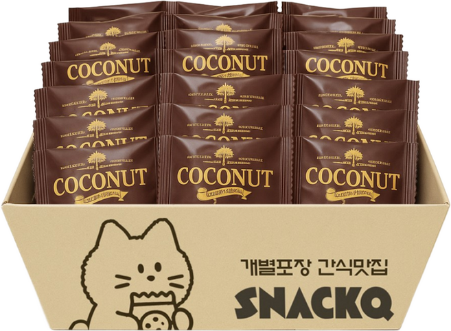 노브랜드 과자, 25개, 코코넛로쉐 초코