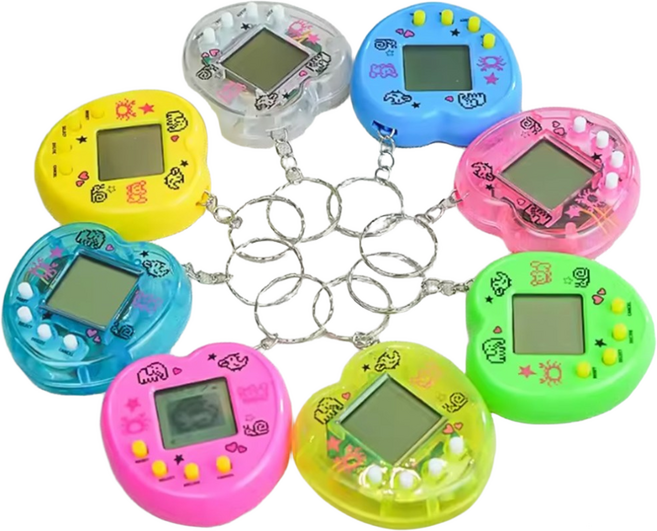 [당일출고] 다마고치 키우기 전자펫 게임기 새상품 어린이 학생용 레트로 장난감, 1개, C