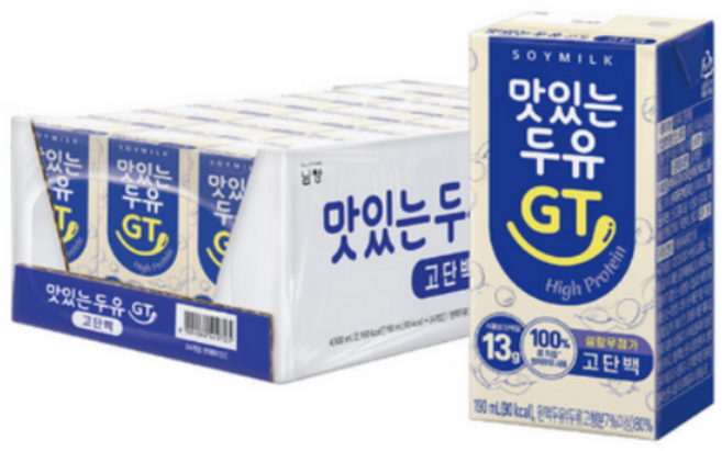 맛있는두유 GT 고단백, 4.56L, 1개