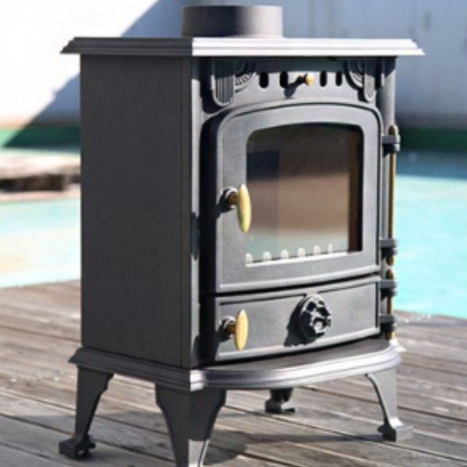 101도 주물화목난로 벽난로 가정용 주물난로 화목난로 CL28X, 난로 CL28X (사은품 125mm 리듀서)