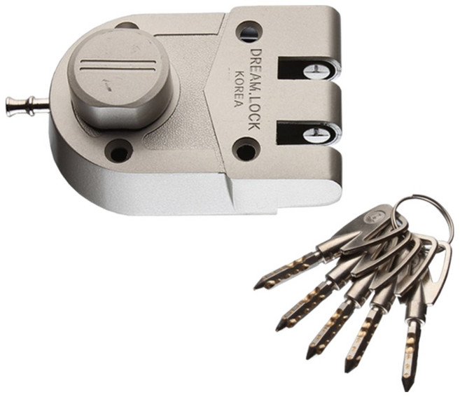 (KIMOS)방화문보조키(육각키)현관문 열쇠 자물쇠, 1개