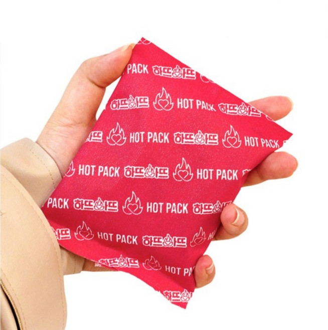 겨울 할인! 대용량 핫팻 홈쇼핑 하뜨하뜨 휴대용 골프 캠핑 주머니 등산 골프 겨울방한용품 포켓용 군인 국산 흔드는 대용량 핫팩 (75g 150g), 대형, 1개, 40개입