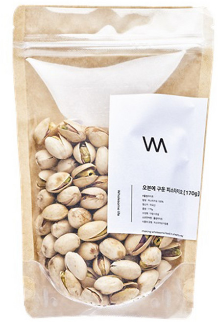 세척후 매일아침 구운 피스타치오 볶은 볶음, 한줌견과, 12개