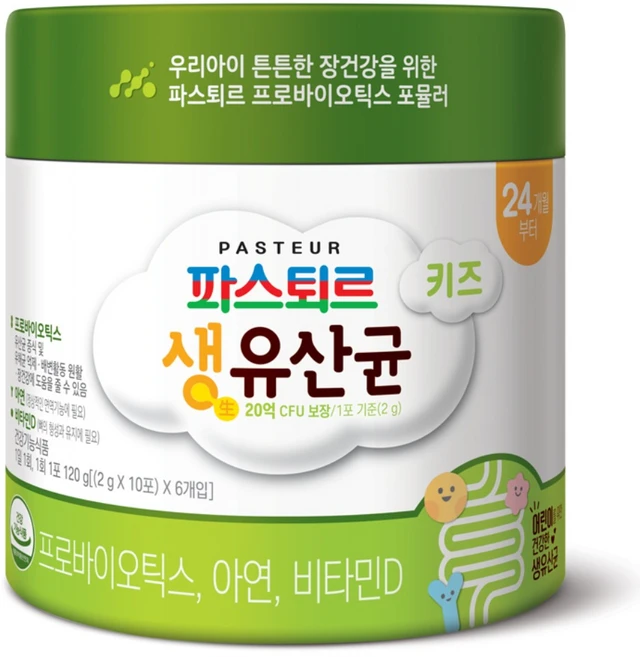 파스퇴르 키즈 생 유산균, 60회분, 3개 - 쿠팡