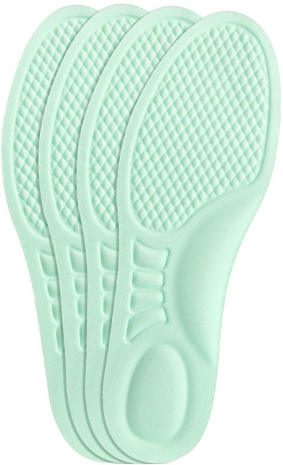 1+1 인체공학 깔창 발편한 푹신한 쿠션 신발 깔창 초슬림 통기성 탈취 흡습