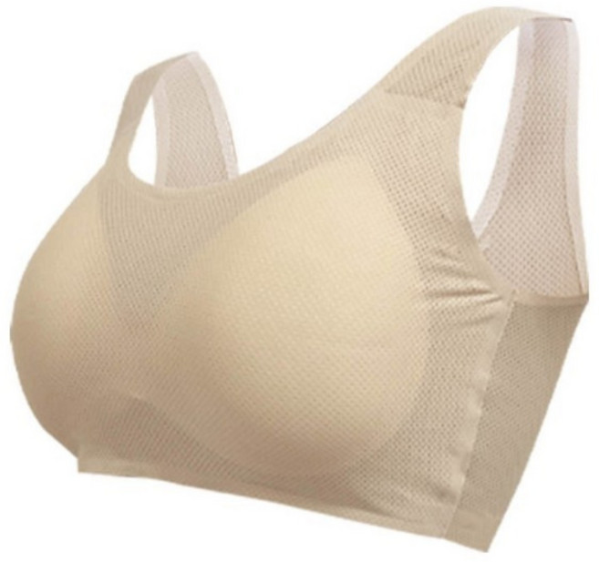 비비안forhistore패드일체형 에어홀 심리스 브라렛 스포츠 브라2매