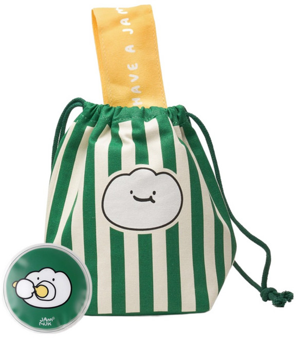 잼먹 이유식 보냉백 아이스팩 세트, 혼합색상