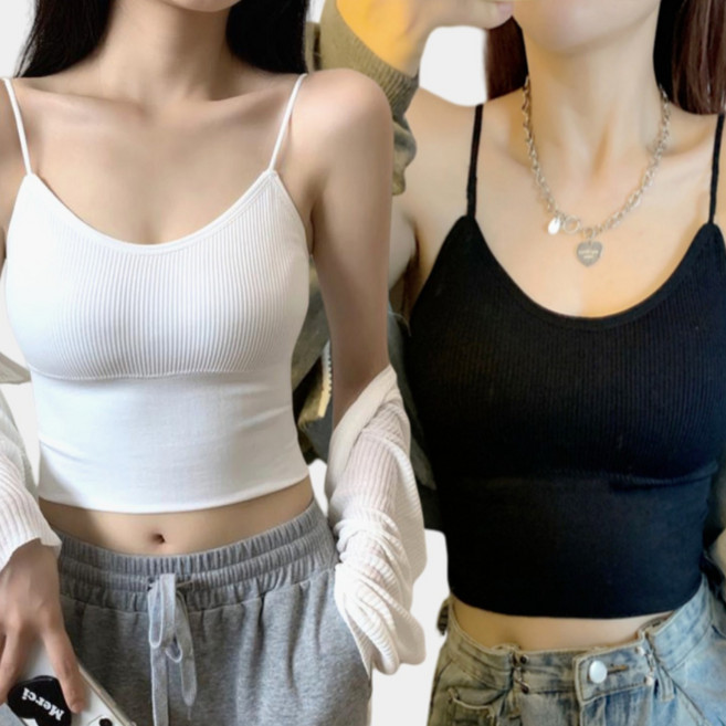 앨오앤지 볼륨업 5cm 뽕브라탑 캡나시 2p
