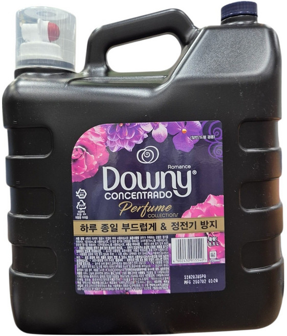 다우니 업그레이드 섬유유연제 로맨스 본품, 8.5L, 1개