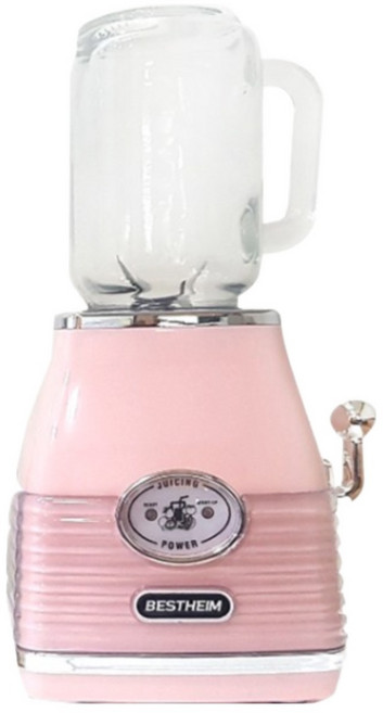 베스트하임 레트로 믹서기, ESR-A1708(핑크)