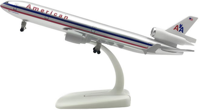 모형비행기 20cm 보잉737 777 787 콩코드 ATR MD-11기타 63종 1:300, 20_기타_아메리칸항공 MD-11, 1개