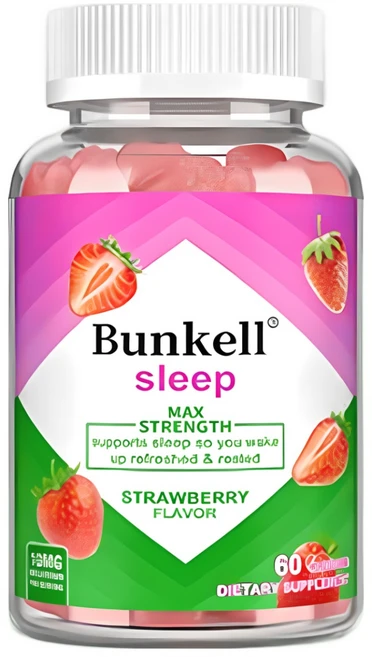 수면젤리 - 카모마일이 함유되어 편안한 수면을 돕고 수면의 질을 높여주어 성인에게 적합, 1개, 60정 - 쿠팡