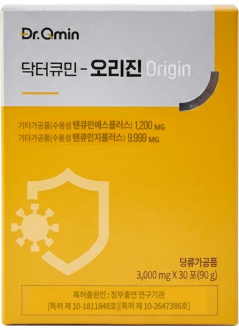 인큐텐 닥터큐민 오리진-수용성커큐민, 30회분, 1박스