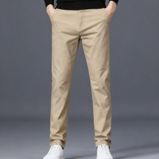 메페니 남성 베이직 일자 면바지 링클프리 팬츠