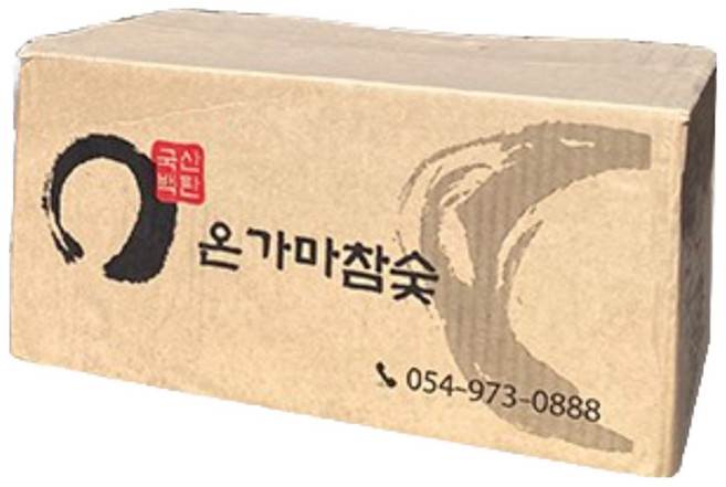 (런칭특가)국산 백탄 참숯 3kg (숯가마 찜질이용권 증정) 캠핑용 펜션용 바베큐용 구이용 숯 Premium Charcoal, 1개