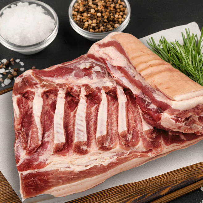 판 원육 오겹살 보쌈 수육용 업소용, 1개, 5kg