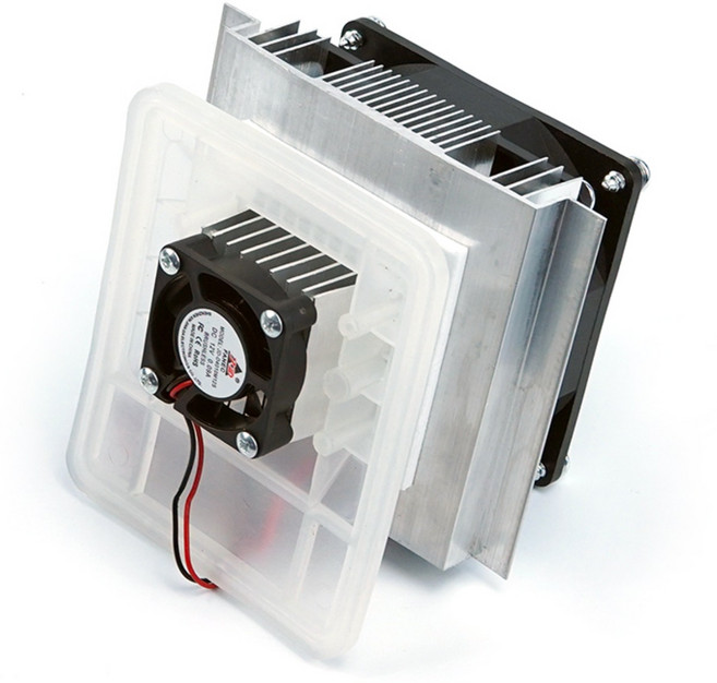 고급형 DIY 냉기모듈 조립키트 미니 열전소자냉장고 실험, 고급형DIY냉기모듈키트