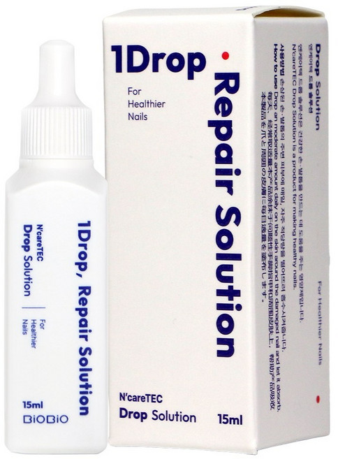 비오비오 드롭솔루션 문제성 손톱 발톱 강화제 네일영양제 무좀 버블 15ml, 1개