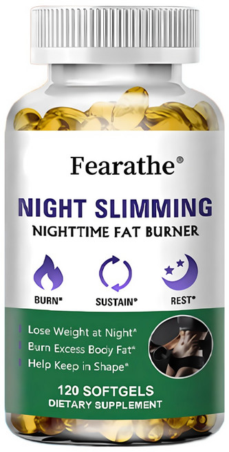 야간 지방 연소 수면 지원 및 체중 감량 보조제 | 체중 감소 기아 억제제 및 대사 촉진제 수면 중 뱃살 제거 에너지 대사 남성과 여성에게 적합 |, 60캡슐, 1개