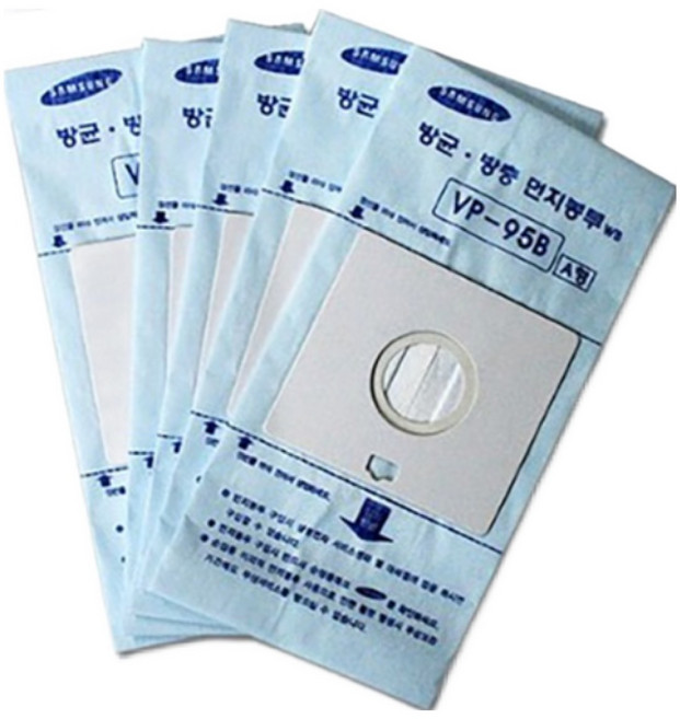 정품 삼성 청소기 먼지봉투 필터 5매 VP-95B VC-7182C VC-7183S VC-7190 VC-7191 VC-7200 VC-7201 VC-7202 VC-7202C, VP-95B (A형), 5개