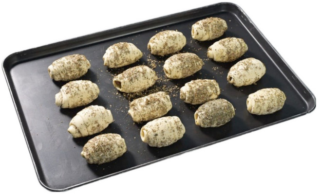 [소금빵전문] 모어레스 바질썬토마토 소금빵 생지 냉동생지 빵 국산 밀 고메버터 카페 납품 디저트빵, 8개, 120g