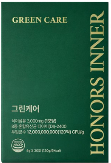 아너스이너 그린케어 치케밸 치커리 컬리케일 90 000MG, 3박스, 30회분